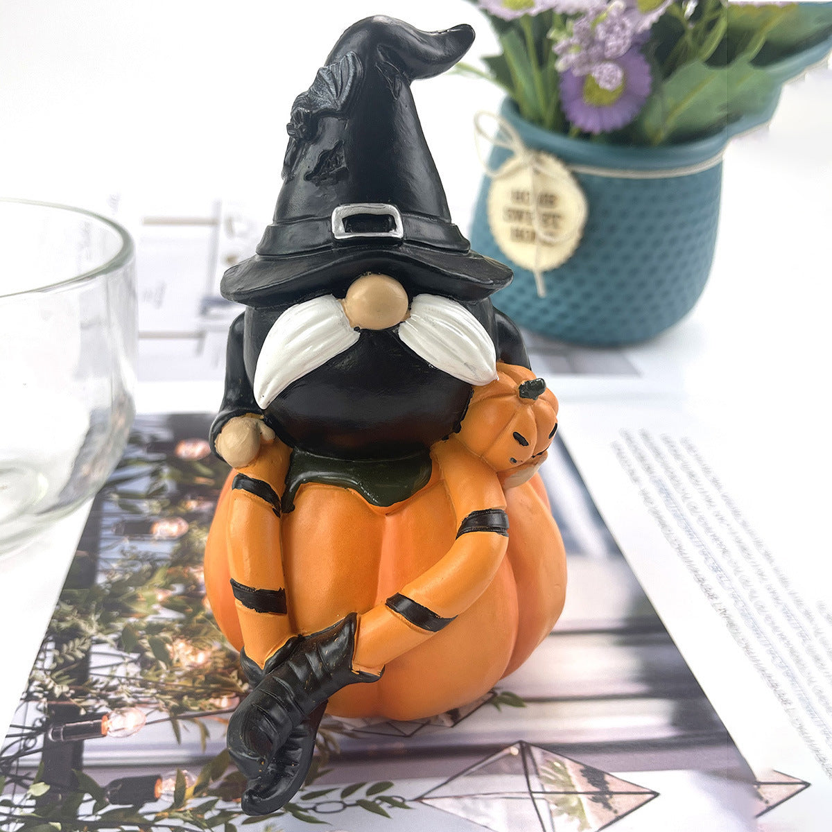 Pumpkin Resin Decorations