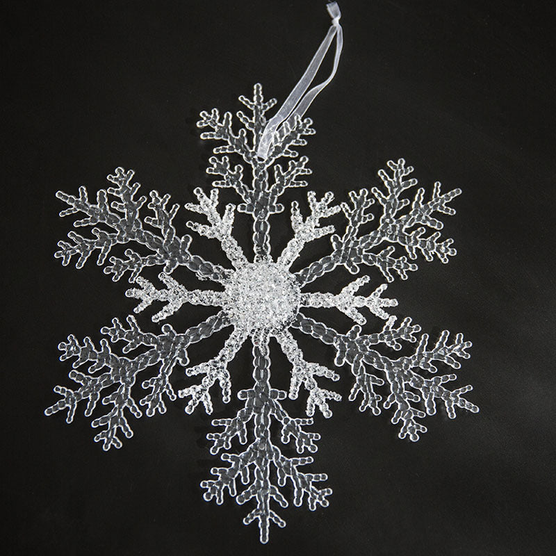 Acrylic Transparent Snowflake