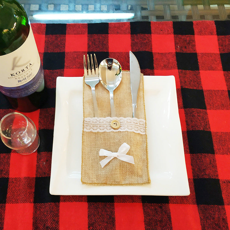 Christmas Knife And Fork Set