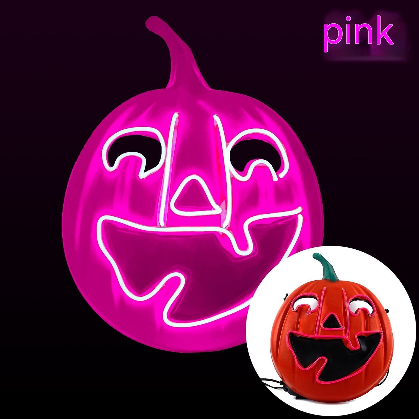 LED Halloween Mask