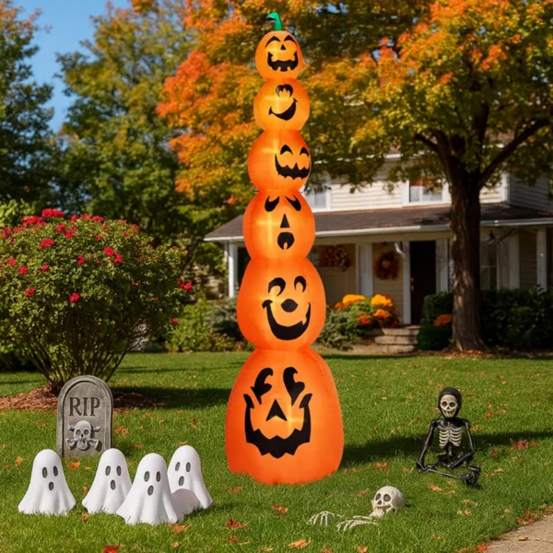 9FT Stacked Pumpkins
