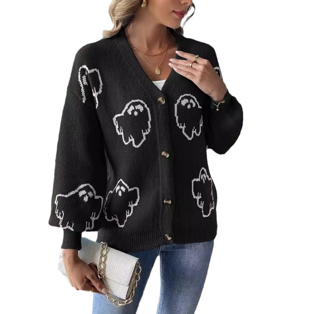 Halloween Sweater Coat