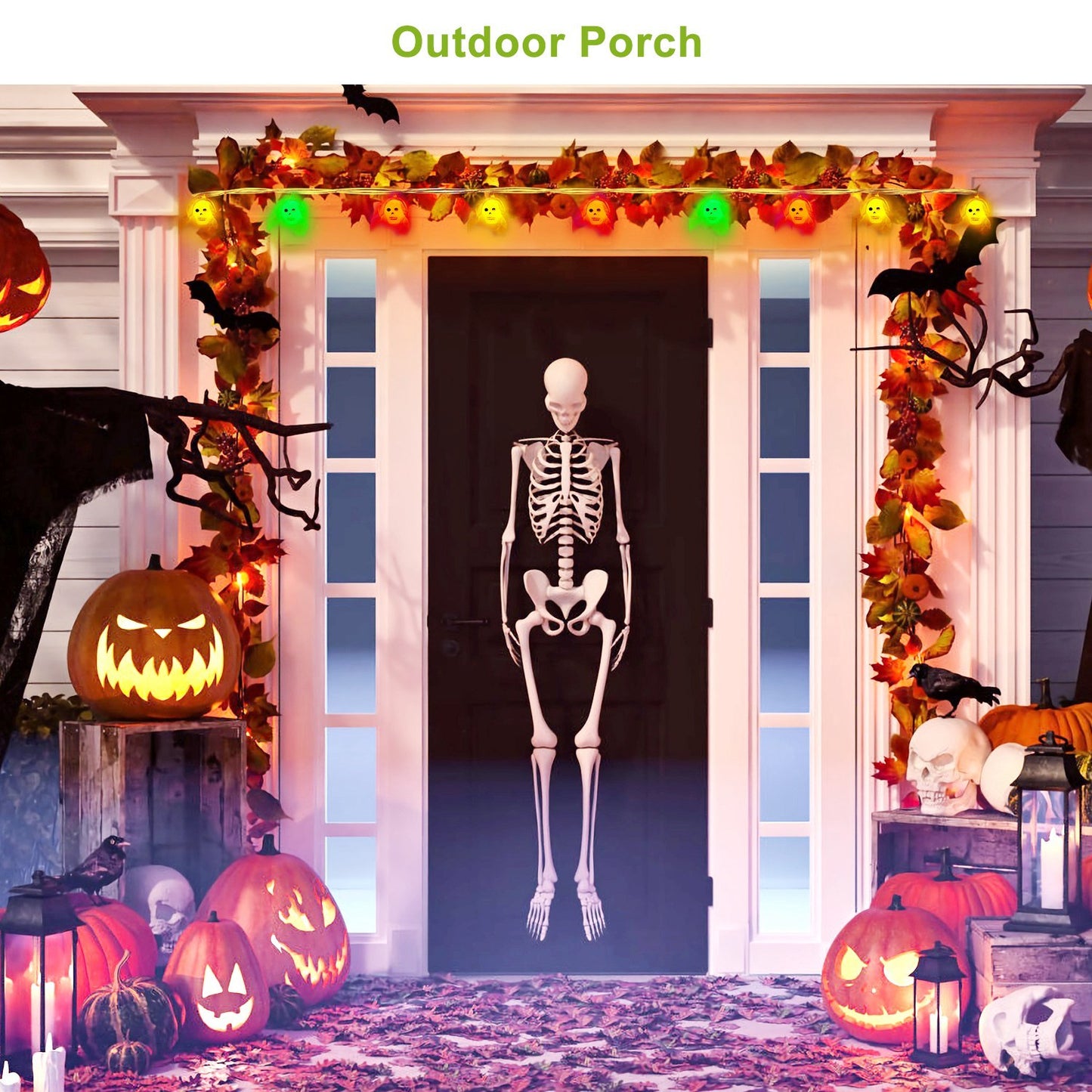 Spooky Light Decorations