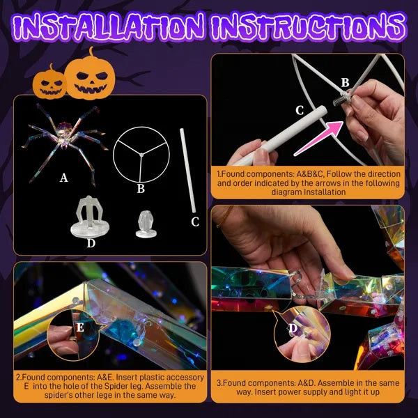 Light Up Spider