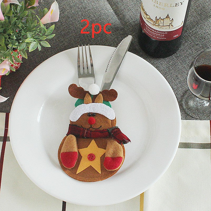 Christmas Knife And Fork Set