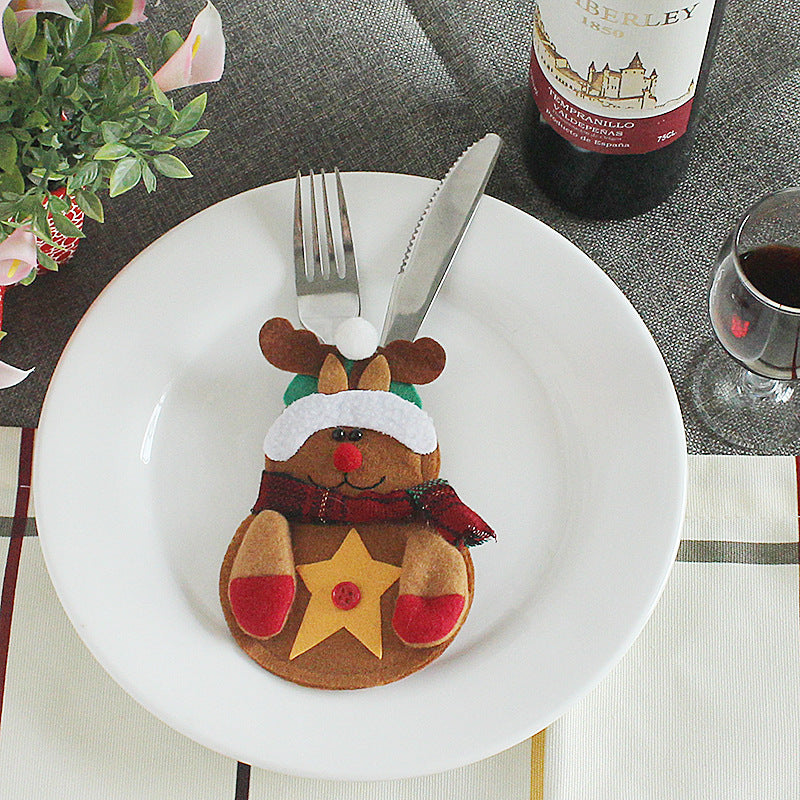 Christmas Knife And Fork Set