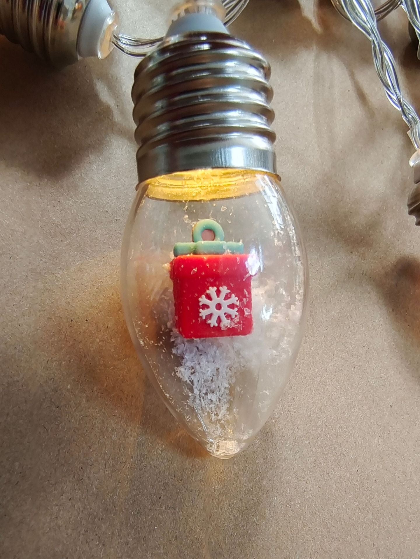Snowman Santa Claus Lights