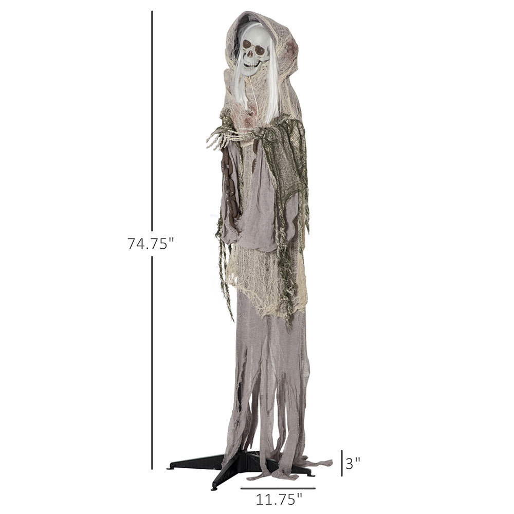 Life Size Skeleton Witch