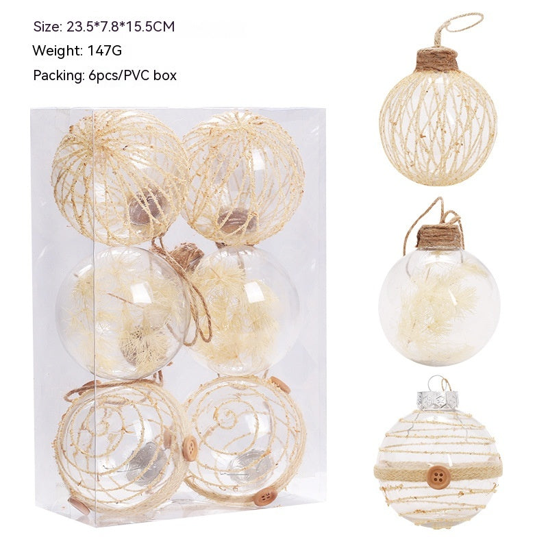 Christmas Transparent PET Twine