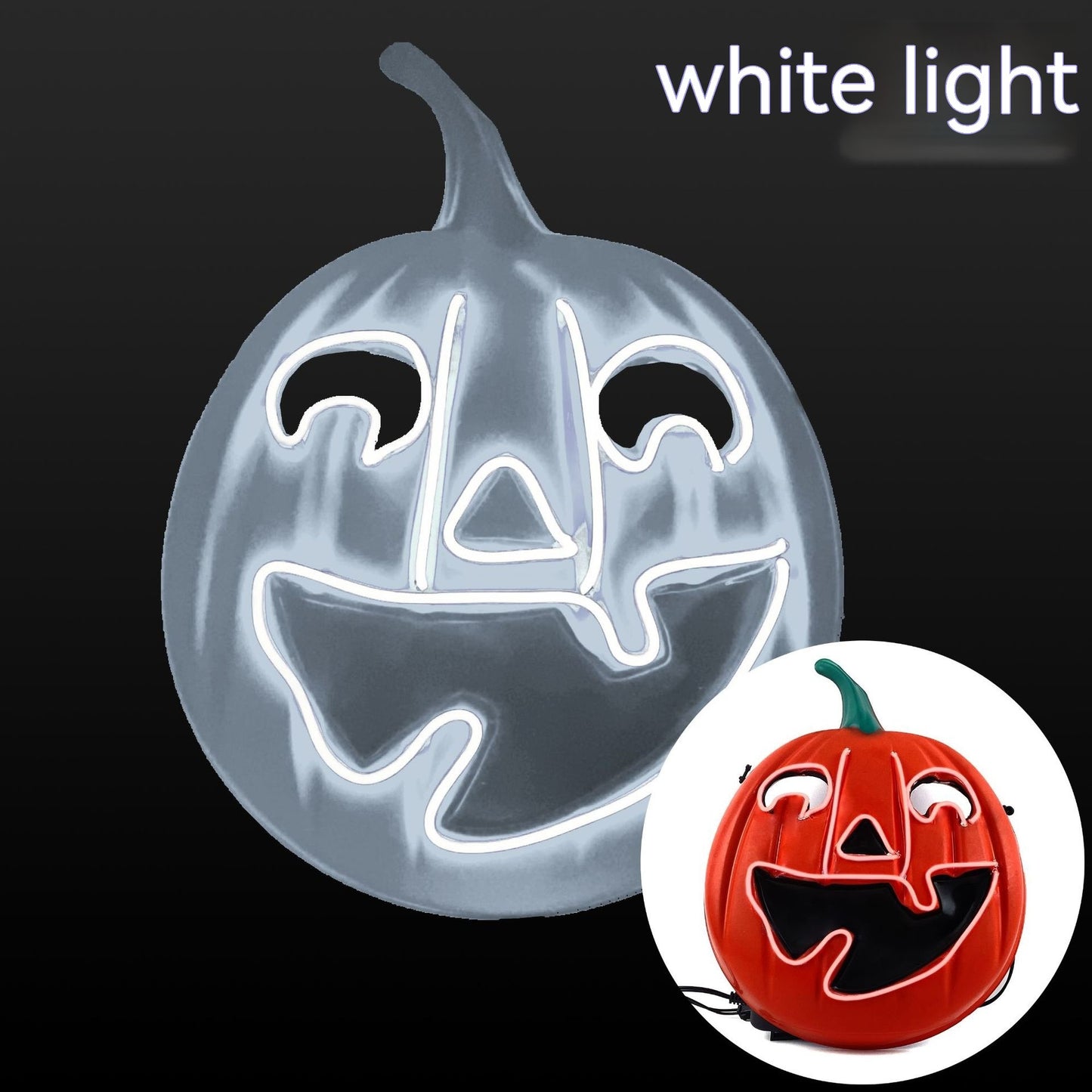 LED Halloween Mask