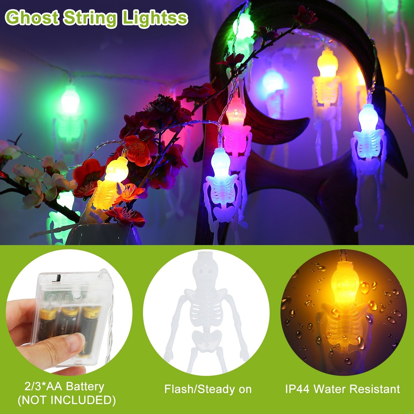 Spooky Light Decorations