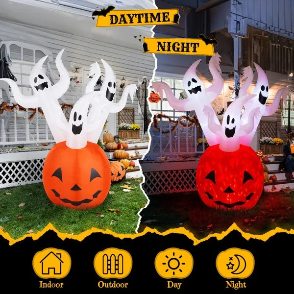 Pumpkin Ghost blowups