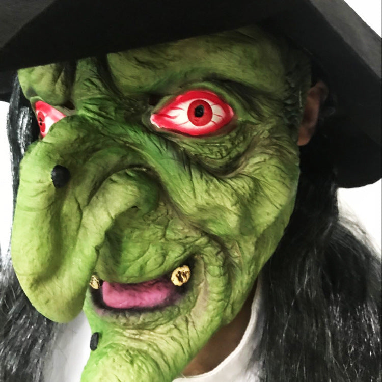 Long Hair Grimace Mask