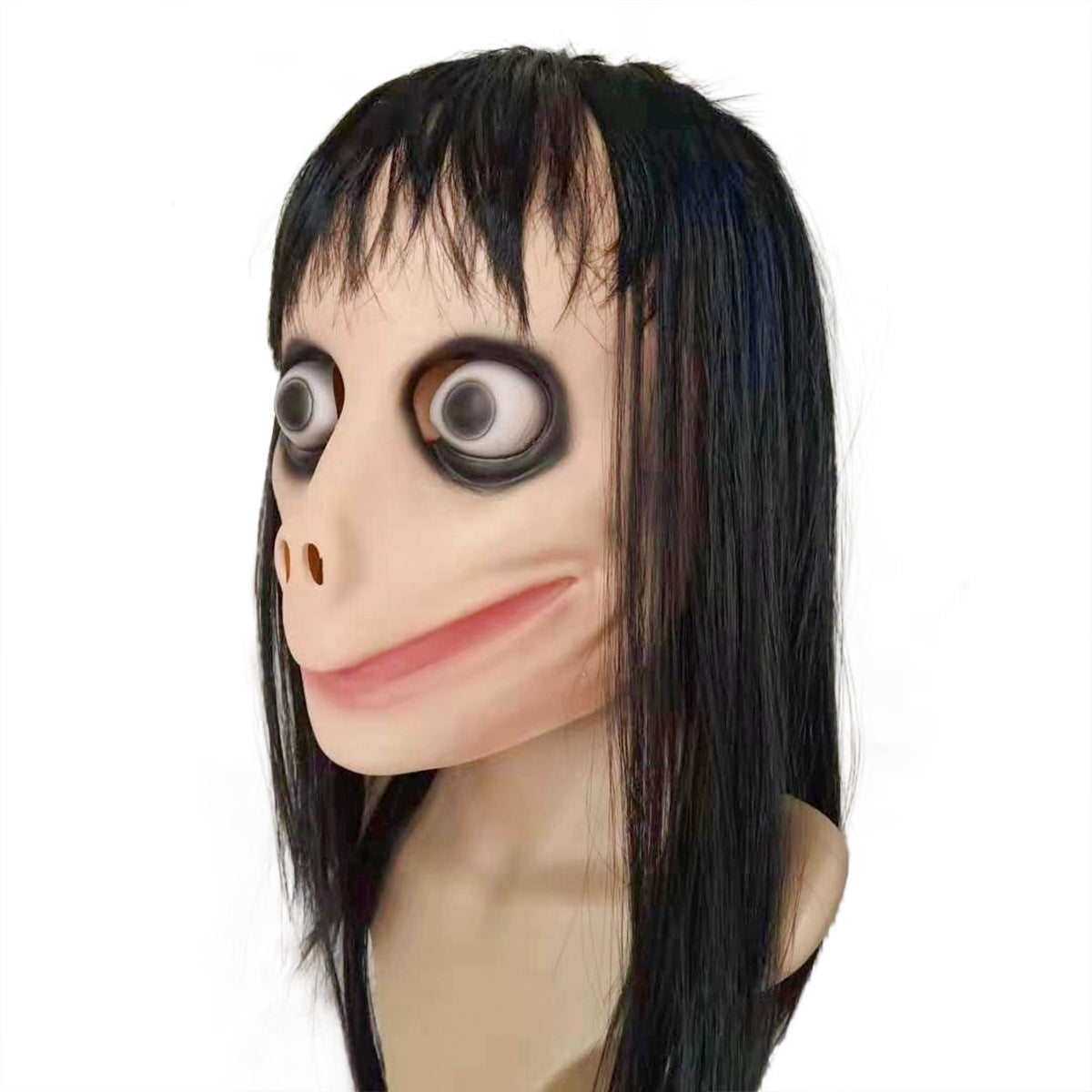 Female Ghost Wig Mask