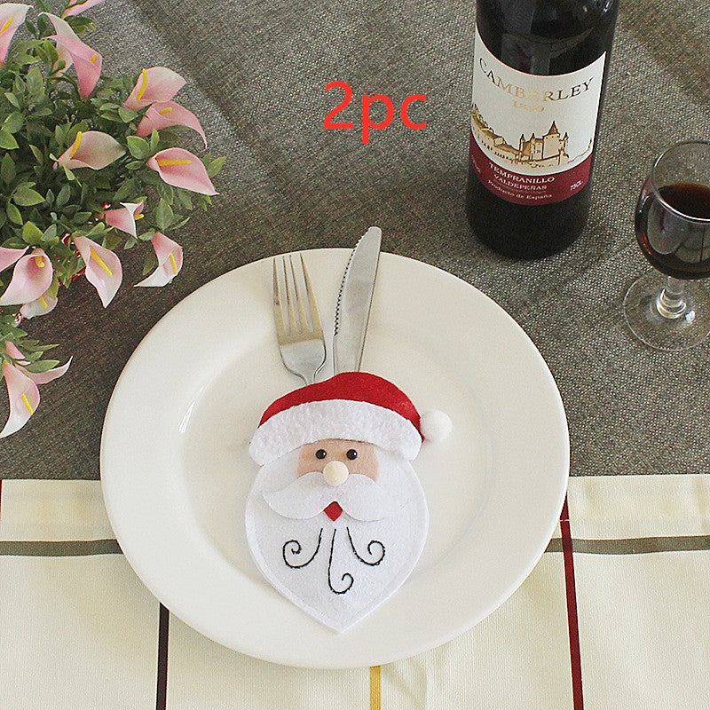 Christmas Knife And Fork Set