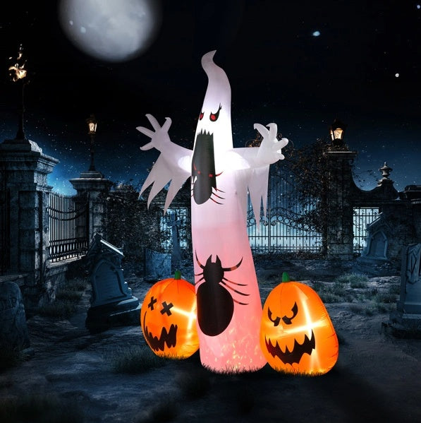 11.8 FT Ghost Spider Pumpkin