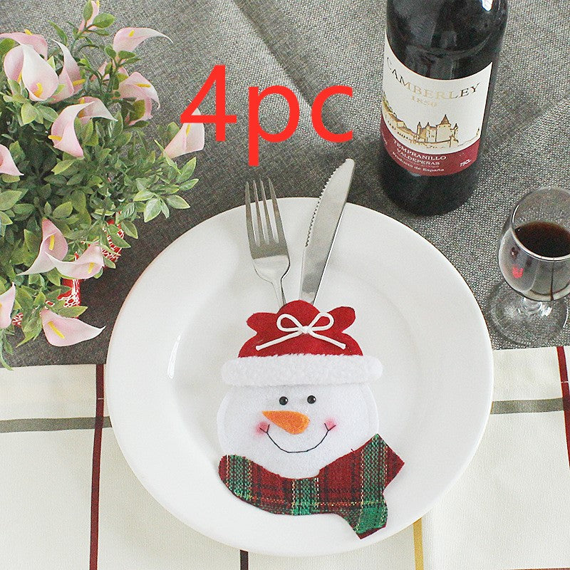 Christmas Knife And Fork Set