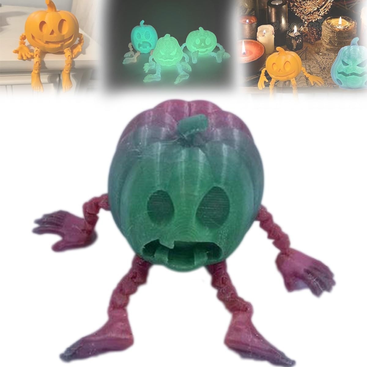 3D Pumpkin Ornaments