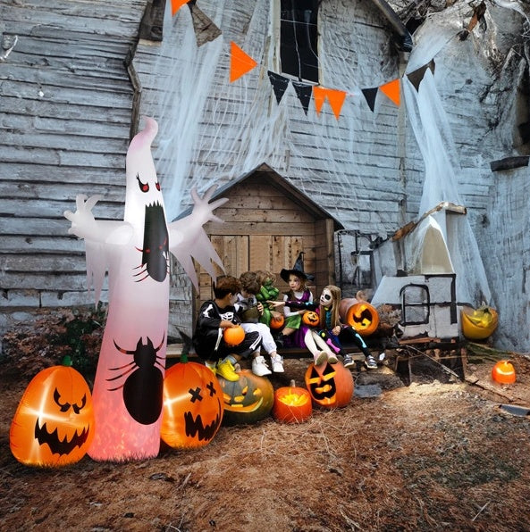 11.8 FT Ghost Spider Pumpkin