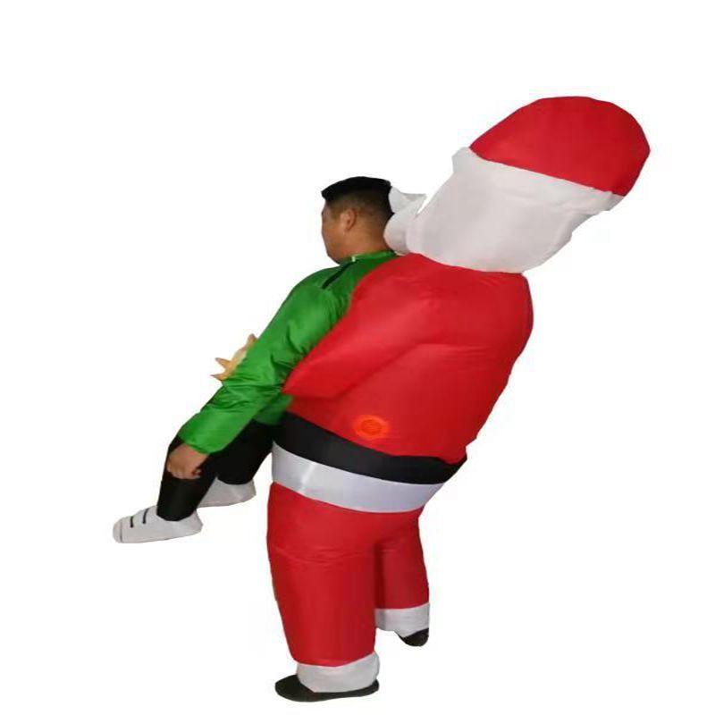 Santa Claus Hold People Costume