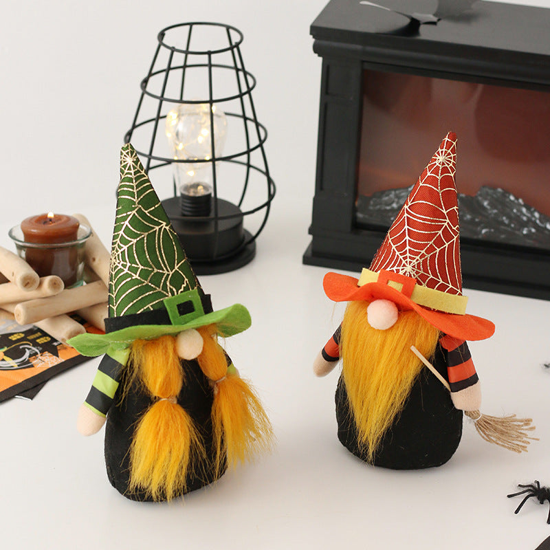 Faceless pumpkin decorations