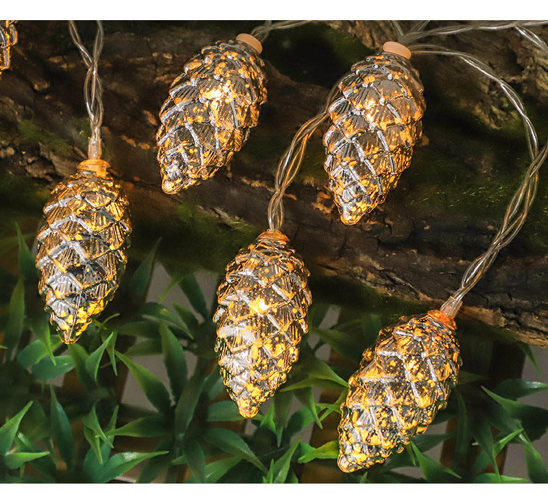 Pine Cone String Lights