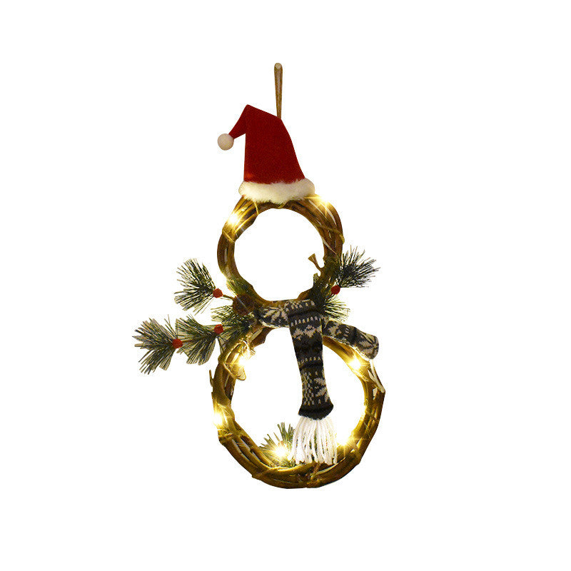 Christmas Lights Decoration Vine Circle