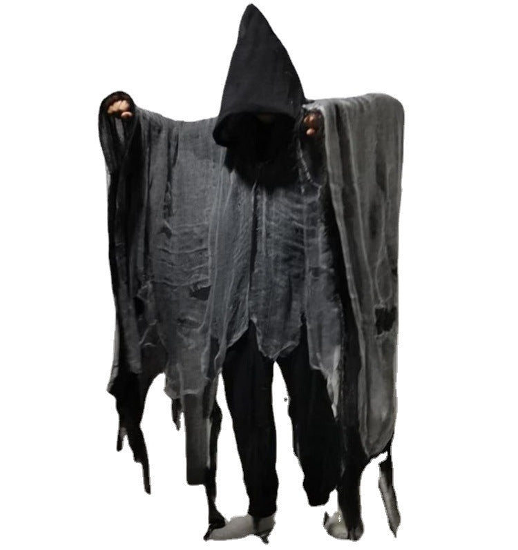 Cloak Cos Zombie Clothing Skull Cloak Props