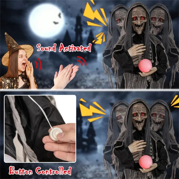 6 Feet Witches With Orbs
