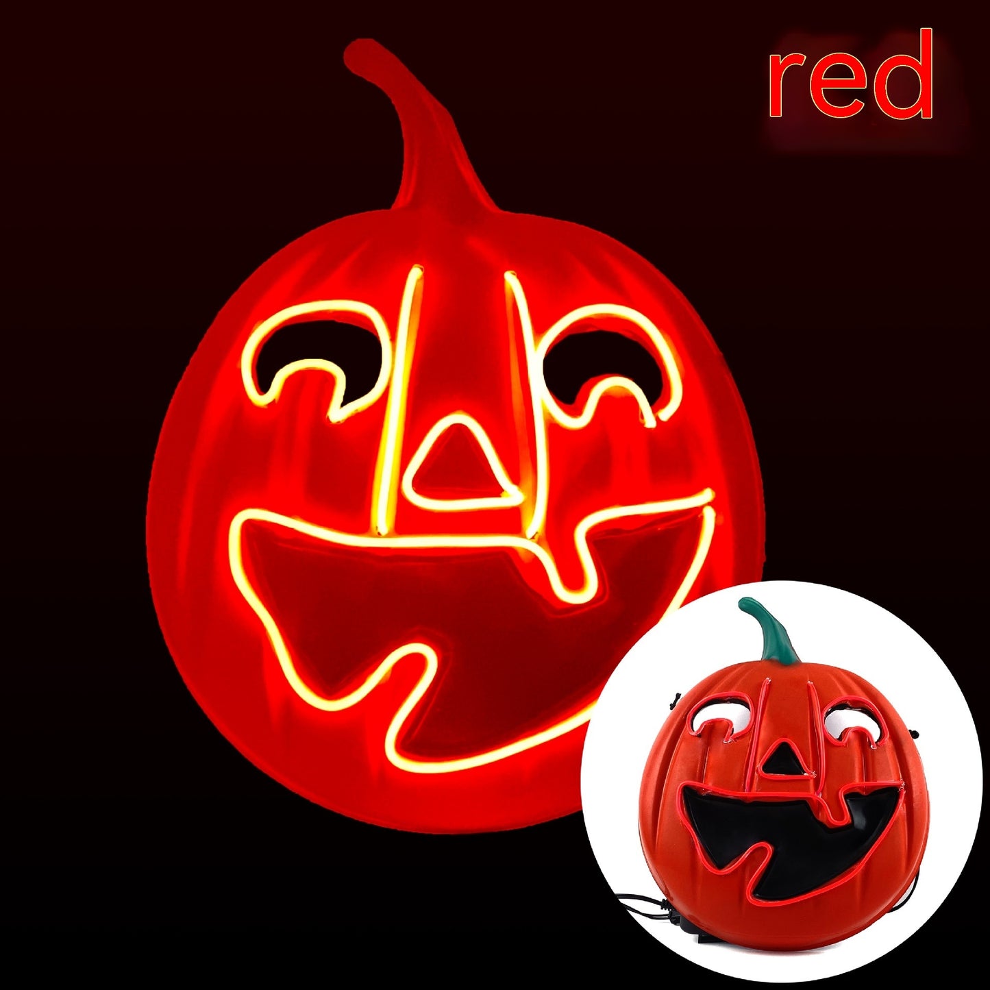 LED Halloween Mask
