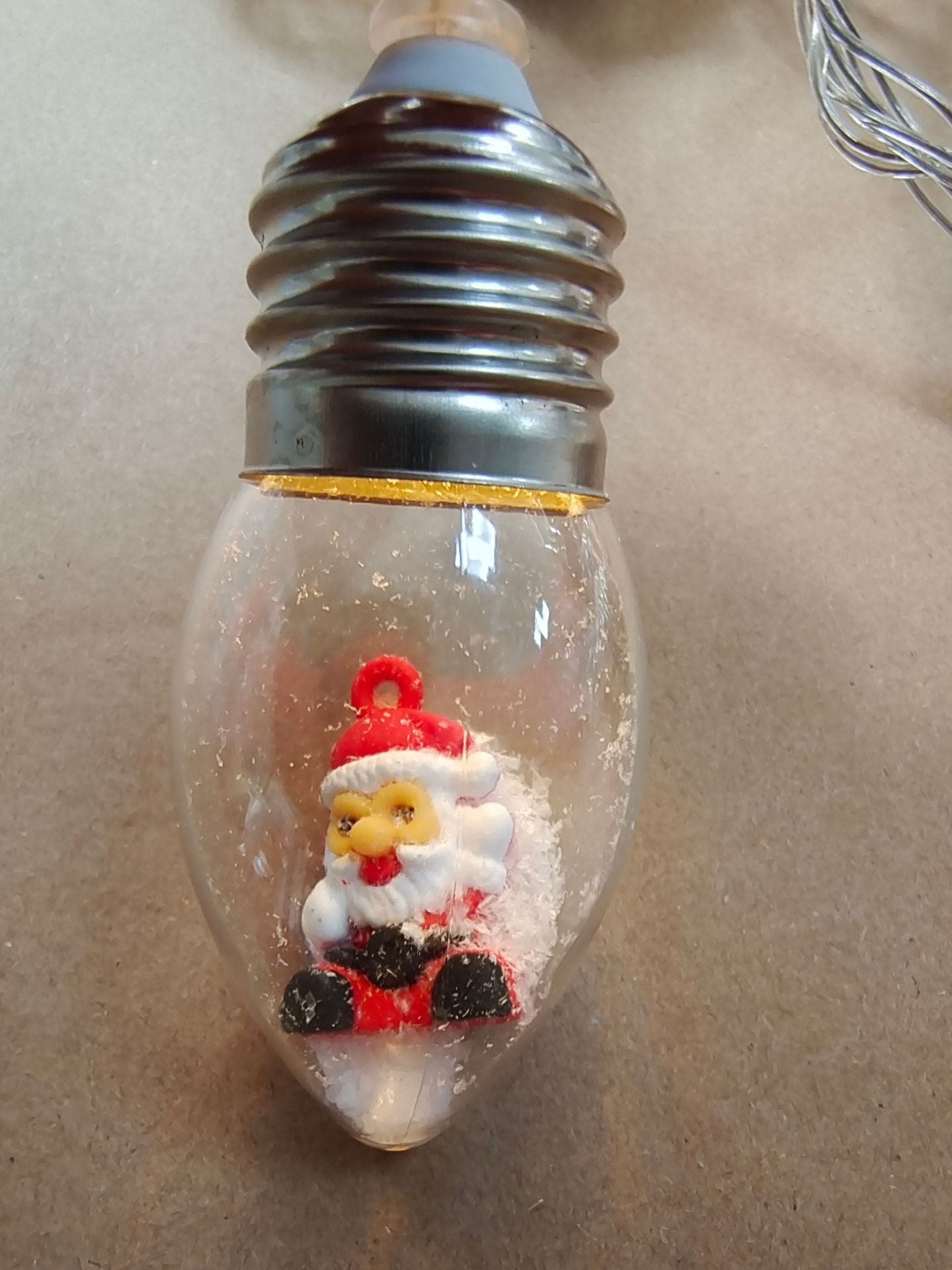 Snowman Santa Claus Lights