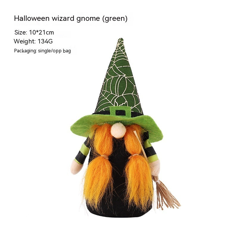 Faceless pumpkin decorations