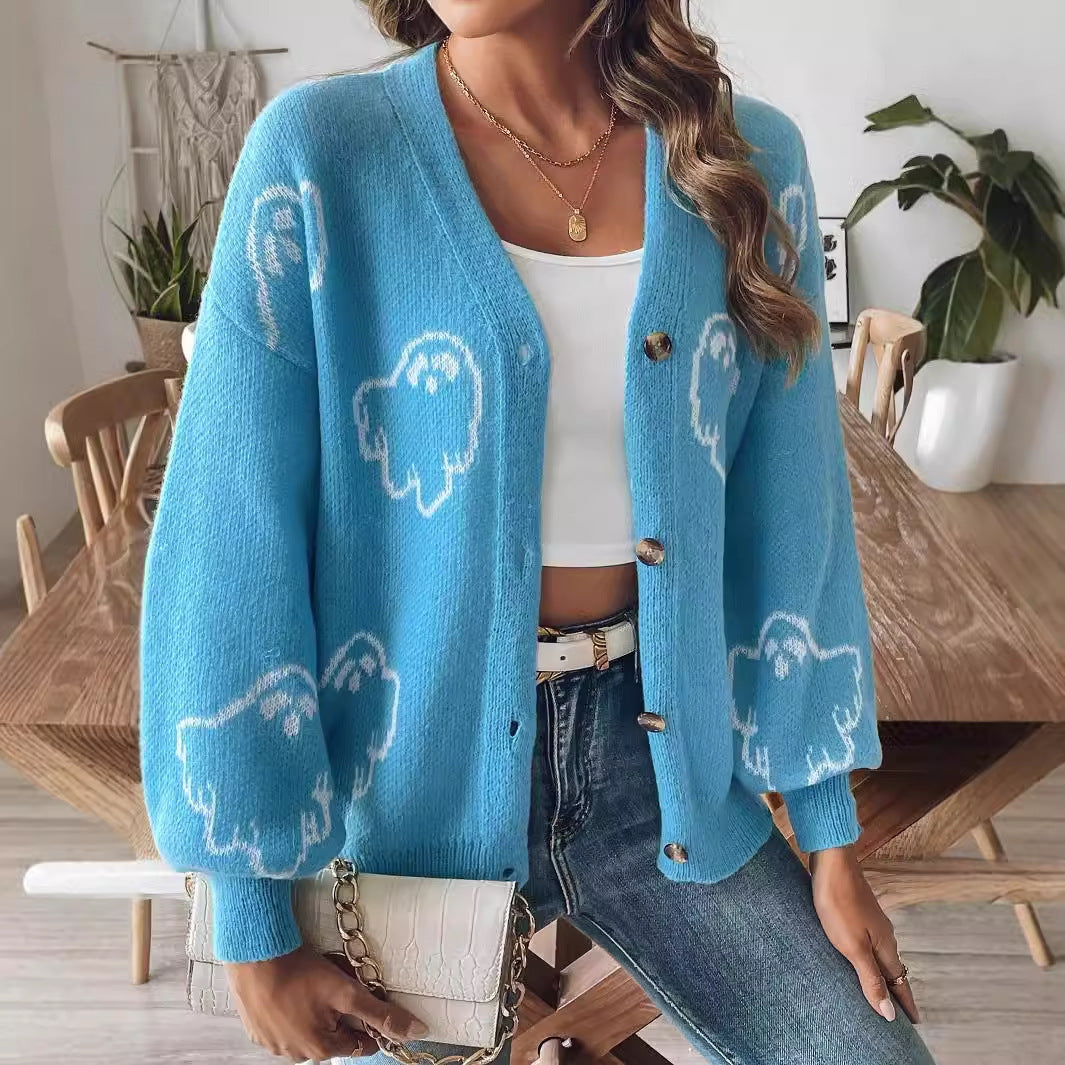 Halloween Sweater Coat