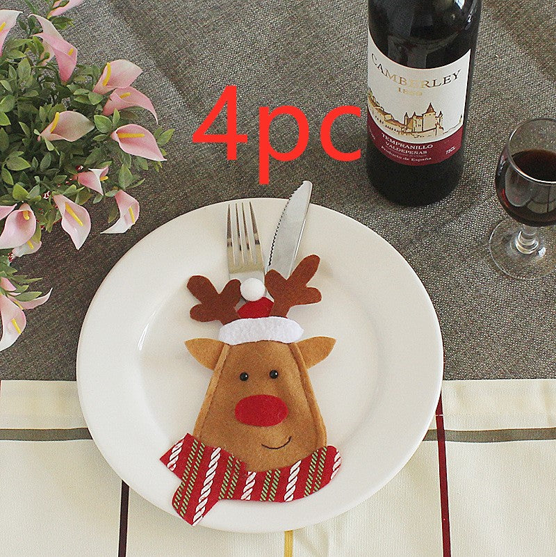 Christmas Knife And Fork Set