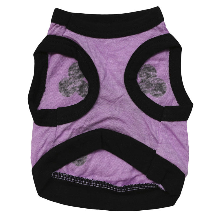 Dog Vest Skull Bones
