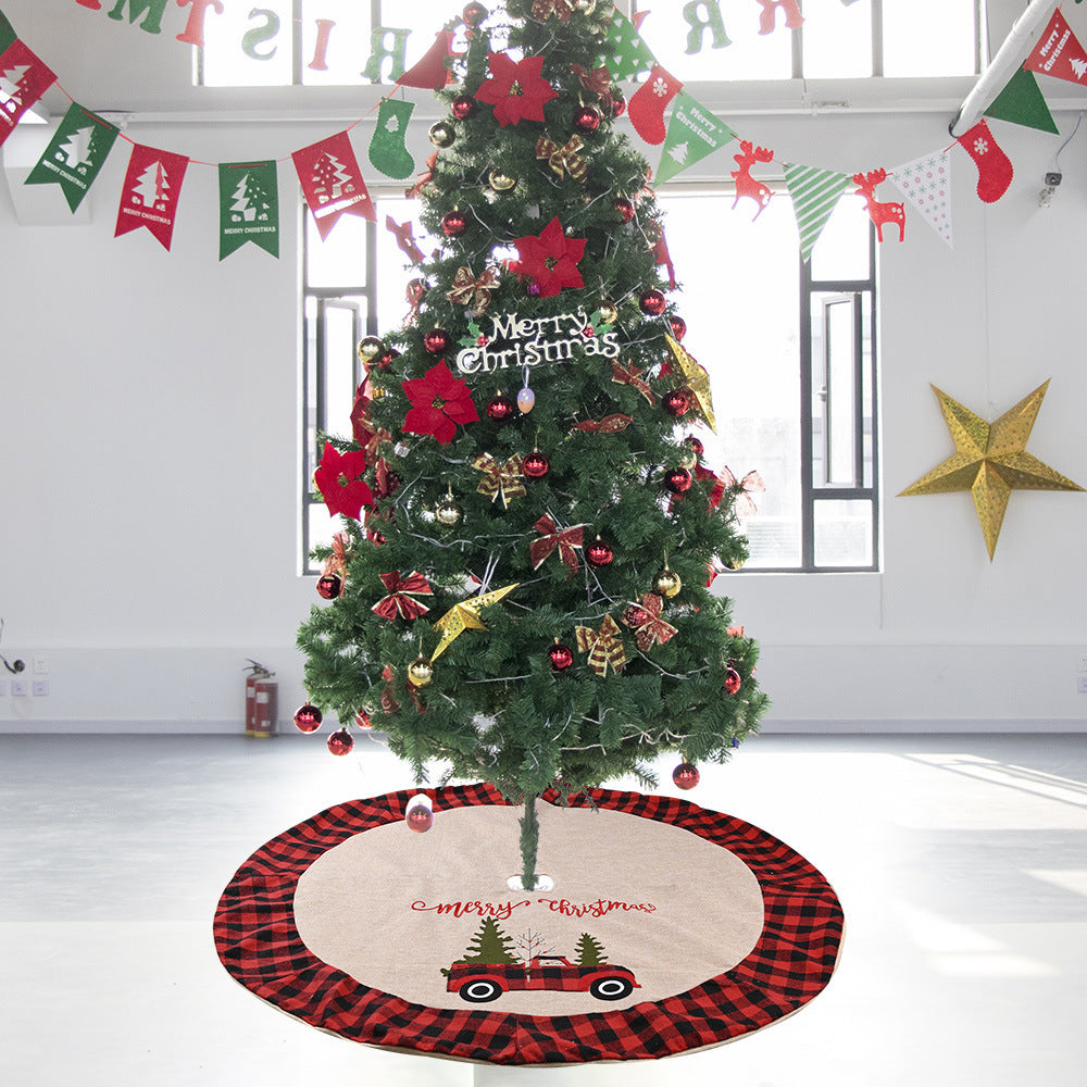Linen Tree Skirt
