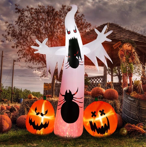 11.8 FT Ghost Spider Pumpkin