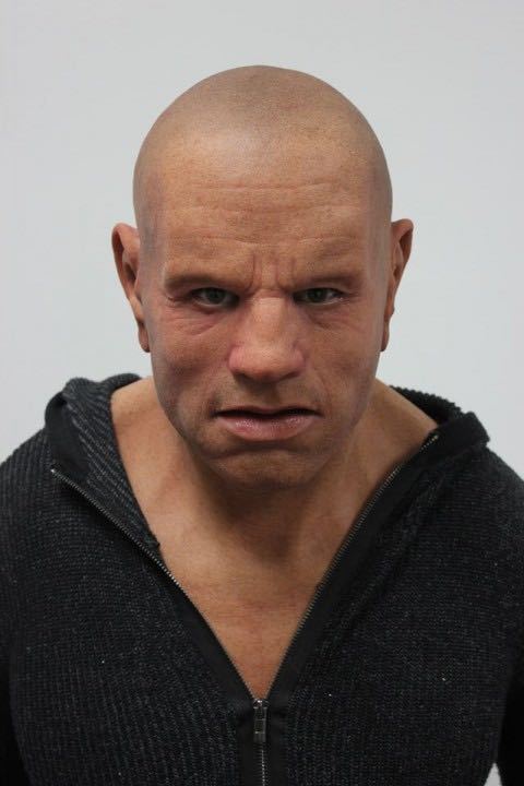 Face Wig Old Man Mask