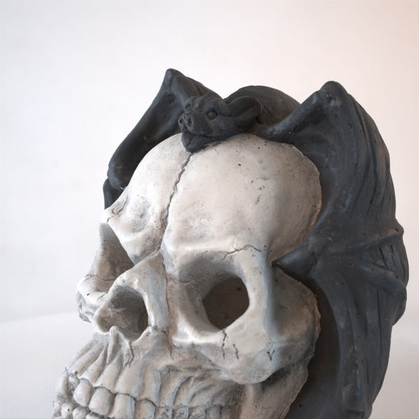 Outdoor Skull Gas Fireplace