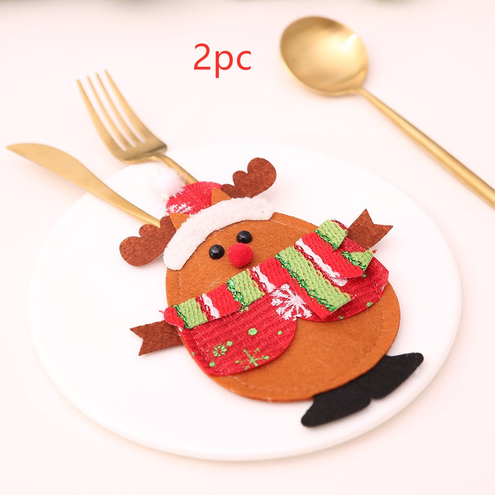 Christmas Knife And Fork Set