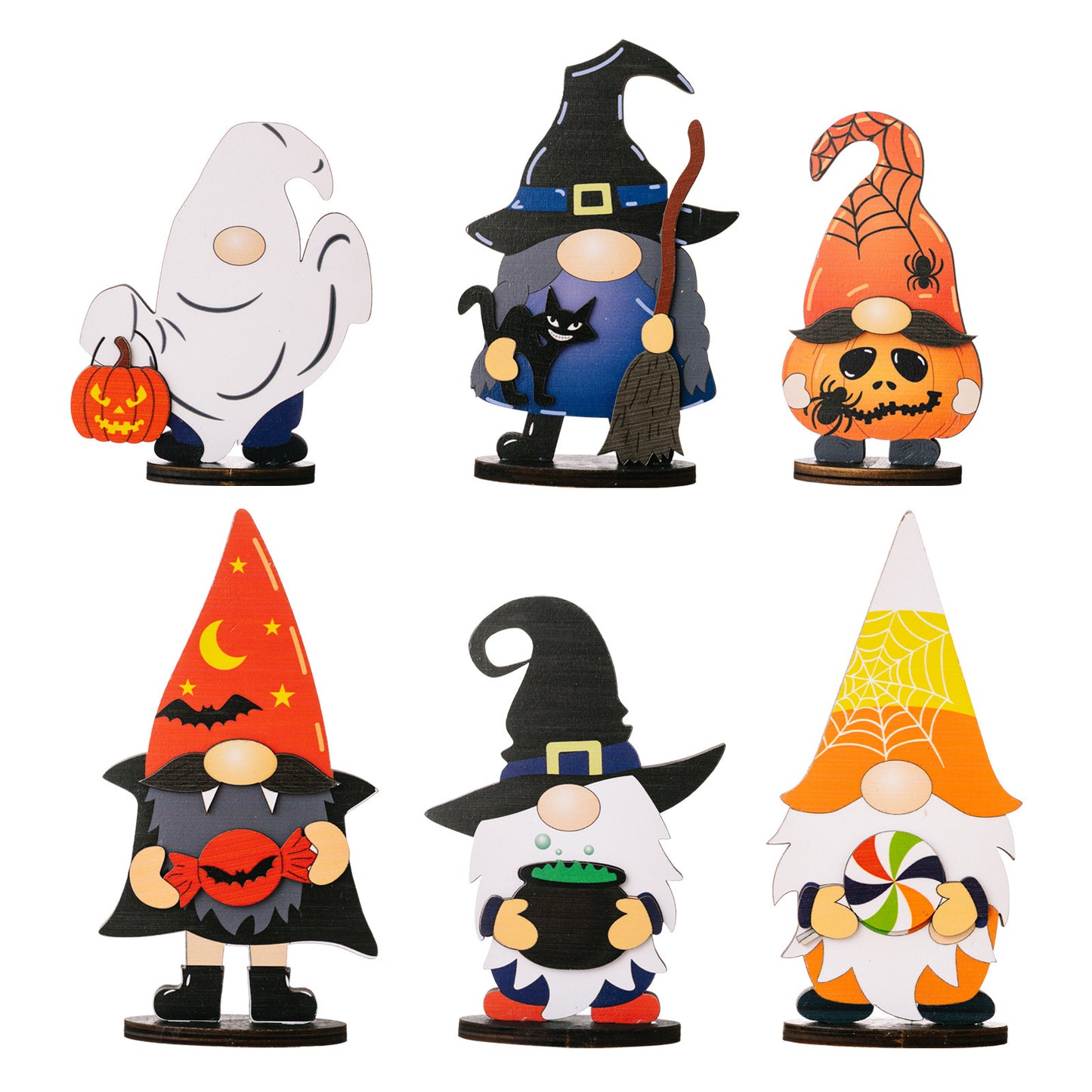 Halloween Wooden Ornaments