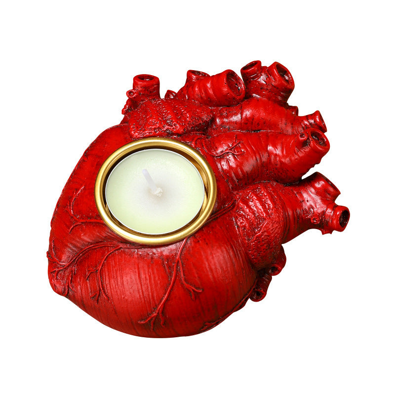 Halloween Heart Candlestick