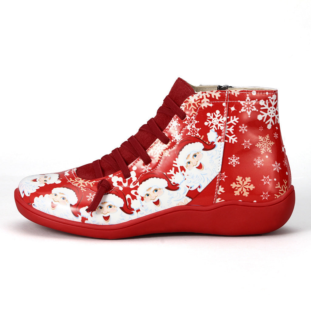Santa Ankle Boots