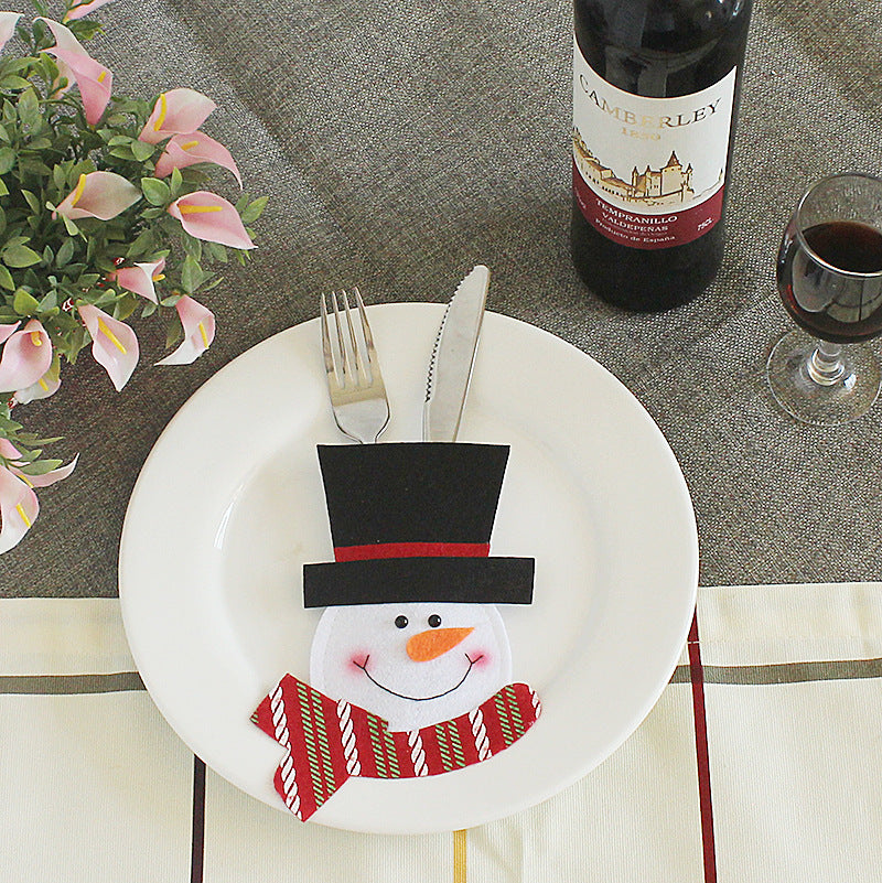Christmas Knife And Fork Set