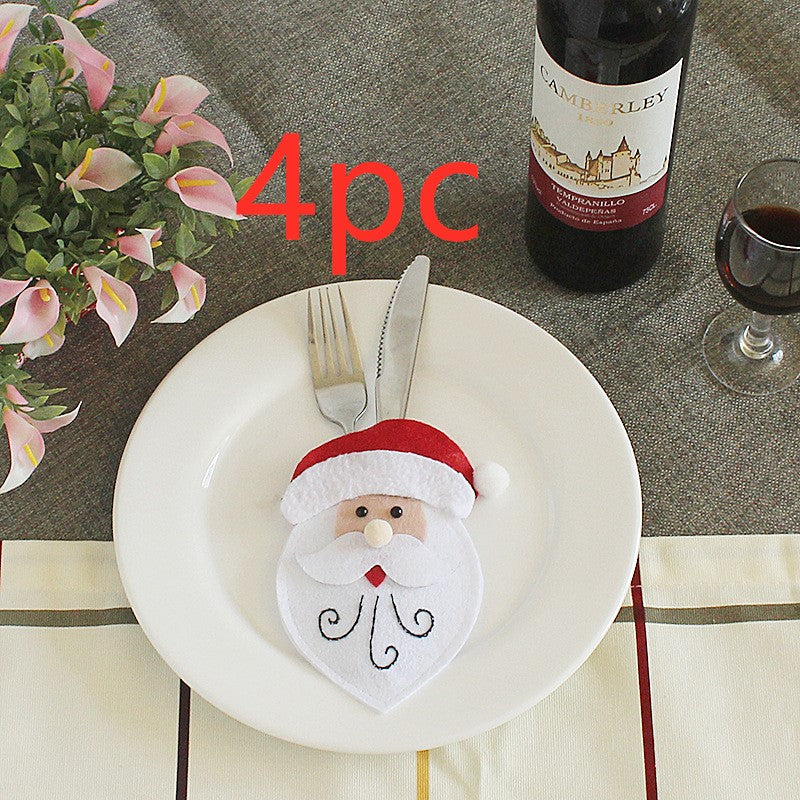 Christmas Knife And Fork Set