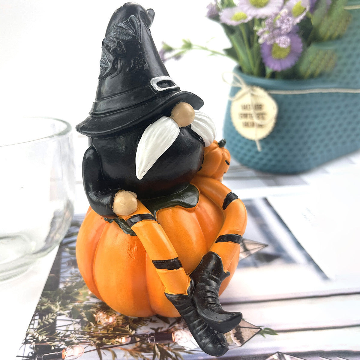 Pumpkin Resin Decorations