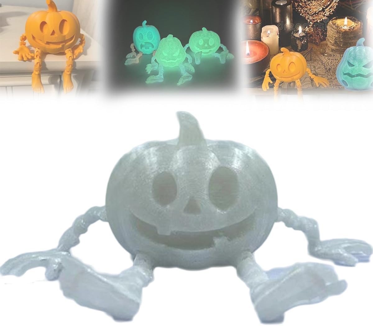 3D Pumpkin Ornaments