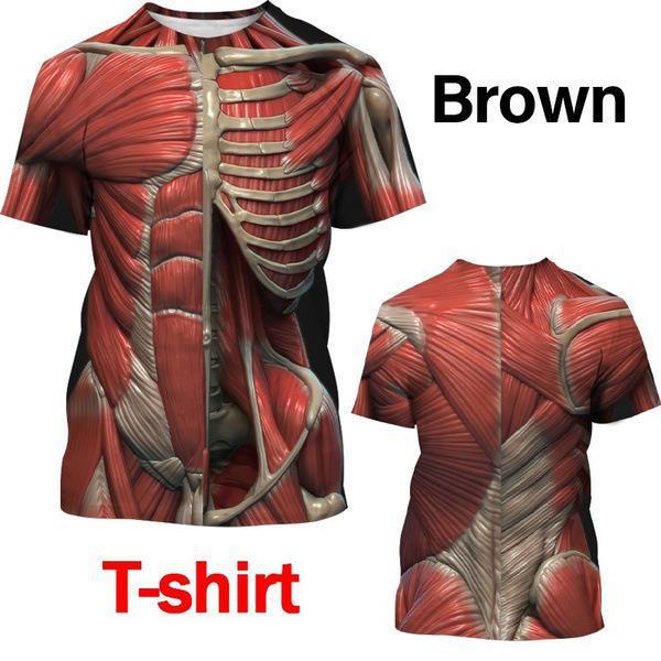Muscular Man 3D T-shirt