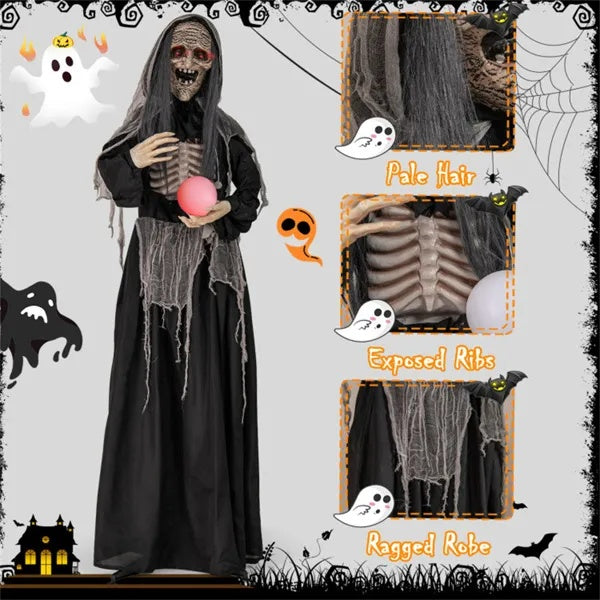 6 Feet Witches With Orbs