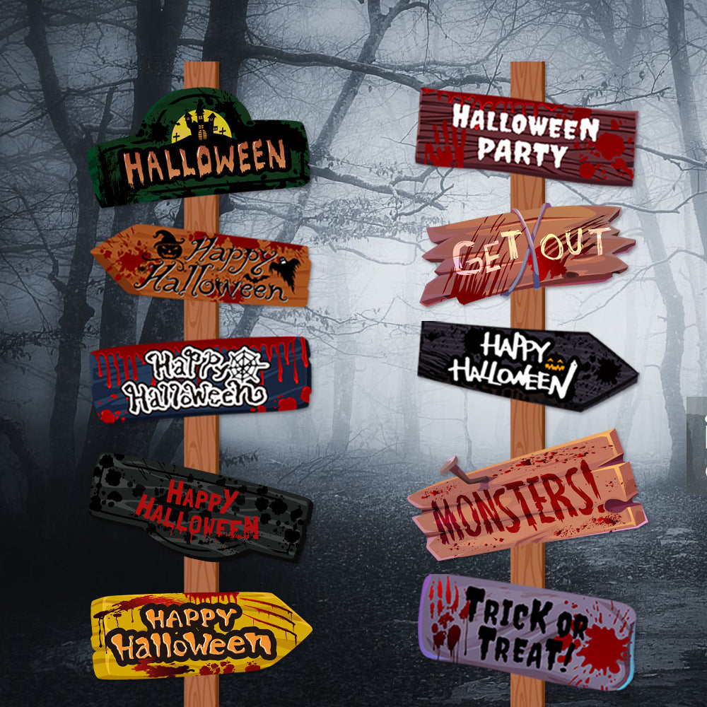 Creative Printing Halloween Decoration